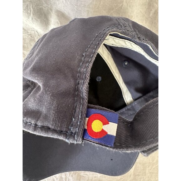 🌵4/$25 Colorado Ouray Sportswear Hat Baseball Cap OSFA Adjustable Blue - Picture 5 of 8